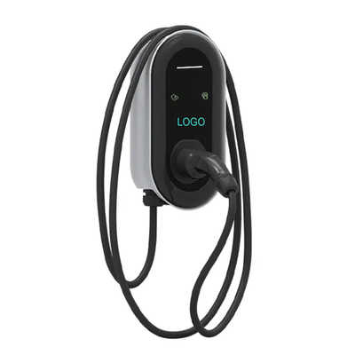 7kw इलेक्ट्रिक वाहन स्तर 2 चार्जर के साथ Ev प्रकार 2 प्लग और दीवार पर घुड़सवार स्थापना
