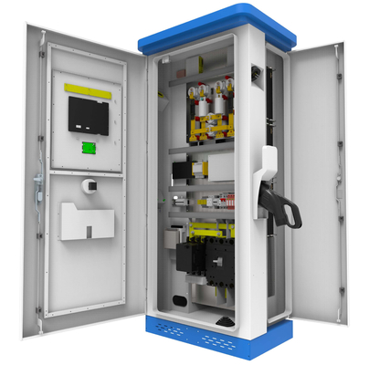 डीसी180kW सार्वजनिक डीसी फास्ट चार्जर ढेर एलसीडी स्क्रीन स्टेशन घर आवासीय