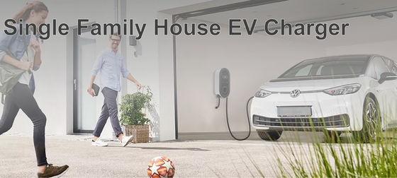 प्रकार 2 दीवार चार्जर बॉक्स 7KW 11KW 22KW स्तर 1 2 EV EU UK FR पुर्तगाल