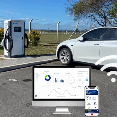 होटल अपार्टमेंट 3 चरण Ev चार्जर डुअल स्मार्ट डीसी फास्ट इलेक्ट्रिक कार 150-1000V