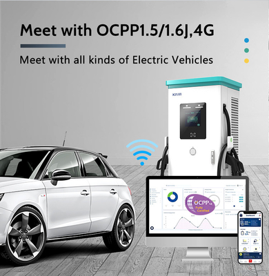 कस्टम मोल्ड IP54 सार्वजनिक वाणिज्यिक डीसी फास्ट ईवी चार्जिंग स्टेशन 180KW 240KW