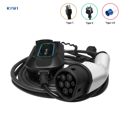 फर्श पर खड़े KIWI EV AC IP65 वॉलबॉक्स आपके EV चार्जिंग आवश्यकताओं के लिए सही समाधान