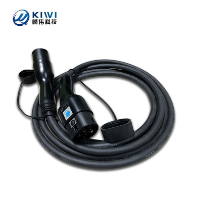 16A-32A KIWI EV पोर्टेबल इलेक्ट्रिक वाहन चार्जर कनेक्टर के लिए कार चार्जिंग केबल