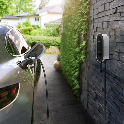 7KW Ev चार्जिंग स्टेशन बॉक्स इलेक्ट्रिक कार टाइप 2 वॉलबॉक्स Evse Evbox एपीपी के साथ एसी चार्जर