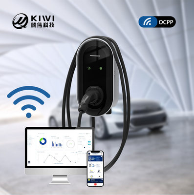 पॉइंट टू पॉइंट RS485 कम्युनिकेशन VW बीटल के लिए 7kw AC चार्जर IP65 सुरक्षा स्तर