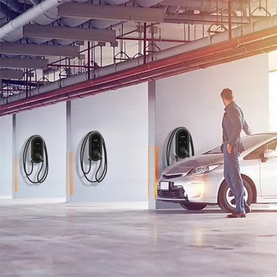 पॉइंट टू पॉइंट RS485 कम्युनिकेशन VW बीटल के लिए 7kw AC चार्जर IP65 सुरक्षा स्तर