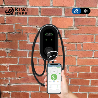 आरएफआईडी ऐप और एसी रिसाव सुरक्षा के साथ 11kw थ्री फेज टाइप 2 ईवी चार्जिंग स्टेशन