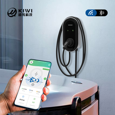 14kw ईवी चार्जिंग वॉलबॉक्स कनेक्शन तापमान का पता लगाने और इन्सुलेशन का पता लगाने के साथ