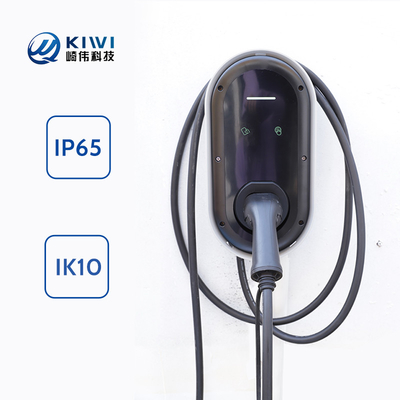 11kw वाईफाई डीसी एलसीडी डिस्प्ले CCS2 कार ईवी वॉलबॉक्स चार्जर तेजी से और सुविधाजनक चार्जिंग के लिए