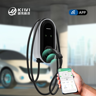 11kw वाईफाई डीसी एलसीडी डिस्प्ले CCS2 कार ईवी वॉलबॉक्स चार्जर तेजी से और सुविधाजनक चार्जिंग के लिए