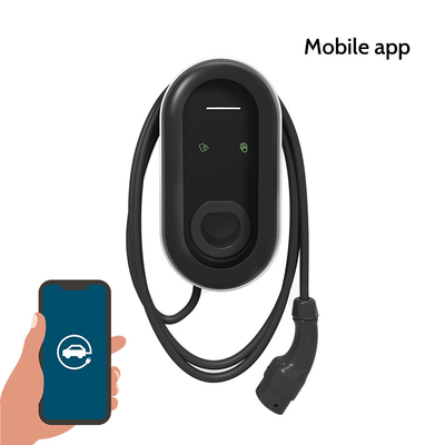 IP65 रेटेड टेस्ला मॉडल S 3 X Y आवासीय 22kW फास्ट इलेक्ट्रिक चार्जर स्टेशन वॉलबॉक्स