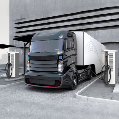 60kW IP54 AC रिसाव RCD ऊर्जा इलेक्ट्रिक वाहनों के लिए फर्श खड़े चार्जिंग ढेर