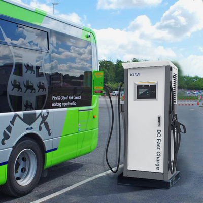 60kW IP54 AC रिसाव RCD ऊर्जा इलेक्ट्रिक वाहनों के लिए फर्श खड़े चार्जिंग ढेर