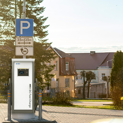 60KW ग्रिड आवृत्ति 50Hz±10Hz 1000V कार EV इलेक्ट्रिक बैटरी के लिए सीसीएस फास्ट चार्जर