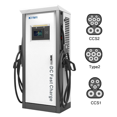 120KW डीसी आउटपुट करंट फास्ट ईवी चार्जर Ocpp 1.6J/1.5J के साथ