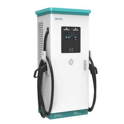 240KW DC आउटपुट करंट 60kw CCS Chademo EV चार्जर Ocpp16.j डुअल गन फास्ट चार्जर