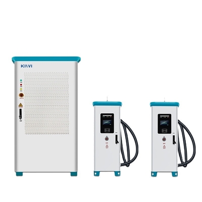 CCS/CHAdeMO/Tesla OCCP 1.6 आउटपुट वोल्टेज 150V-1000V के साथ संगत 120KW DC EV चार्जर