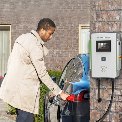 इलेक्ट्रिक वाहनों के लिए 30kW 40kW DC फास्ट चार्जिंग स्टेशन 30mA रिसाव सुरक्षा