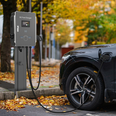 सुपरमार्केट पार्किंग स्थल ऊर्जा वाहन चार्जिंग ढेर सीसीएस 40kW हुंडई Ioniq 5 चार्जर