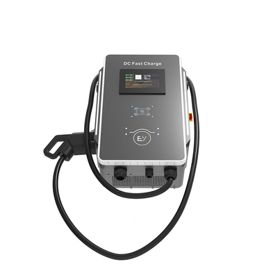 मनोरंजन पार्क पार्किंग स्थल के लिए 30kW/40kW इलेक्ट्रिक वाहन चार्जर RS485 संचार