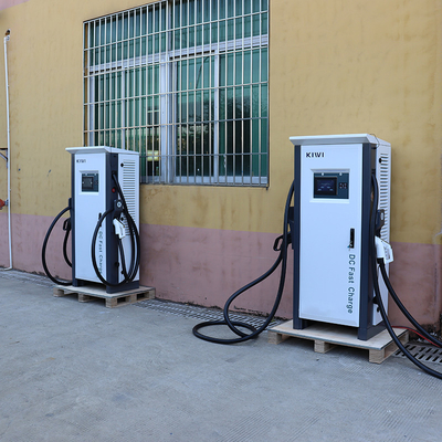 120kw 3 चरण इलेक्ट्रिक कार पावर फास्ट चार्ज स्टेशन चाडेमो सीसीएस1 सीसीएस टाइप 2 फास्ट डीसी ईवी चार्जर