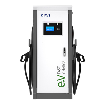 60kW~150kW DC EV चार्जर ढेर डबल चार्जिंग गन मंजिल घुड़सवार डीसी फास्ट इलेक्ट्रिक कार चार्जिंग स्टेशन