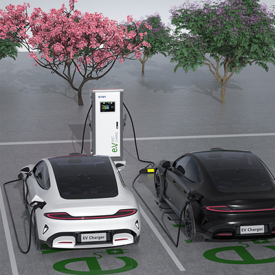 वाणिज्यिक इलेक्ट्रिक कार और बस सीसीएस Chademo Ocpp 1.6 60kW 80kW 120kW 150kW EV DC फास्ट चार्जिंग स्टेशन