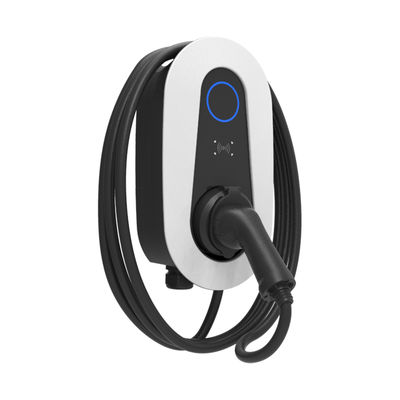 7kW 11kW 22kW टाइप 2 EV चार्जर वॉल-माउंटेड AC चार्जिंग स्टेशन IP55