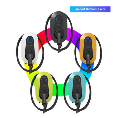 7kW 11kW 22kW टाइप 2 EV चार्जर वॉल-माउंटेड AC चार्जिंग स्टेशन IP55