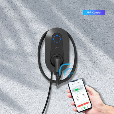 प्रकार-1/प्रकार-2/जीबी/टी प्लग और आरएफआईडी के साथ 7kW AC EV चार्जर