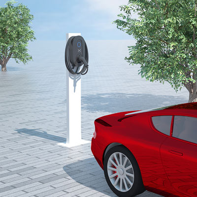 प्रकार-1/प्रकार-2/जीबी/टी प्लग और आरएफआईडी के साथ 7kW AC EV चार्जर