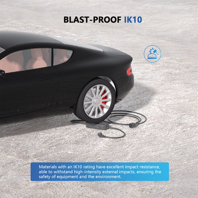 3.5kW पोर्टेबल ईवी चार्जर टाइप 1 प्लग IP67 16A आउटपुट के साथ