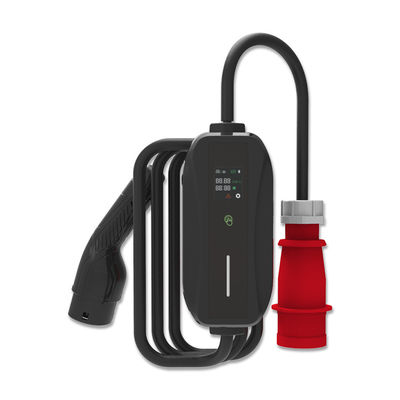 AC 3.5kW Evse पोर्टेबल Ev चार्जर कार चार्जिंग स्टेशन टाइप 2 चार्जिंग प्वाइंट